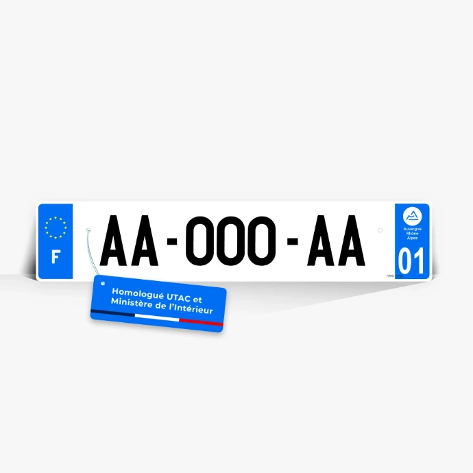 Illustration d'une plaque.